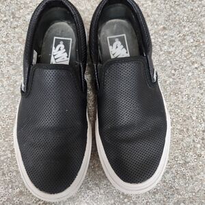 Vans Slip-On Perf Leather Shoes
